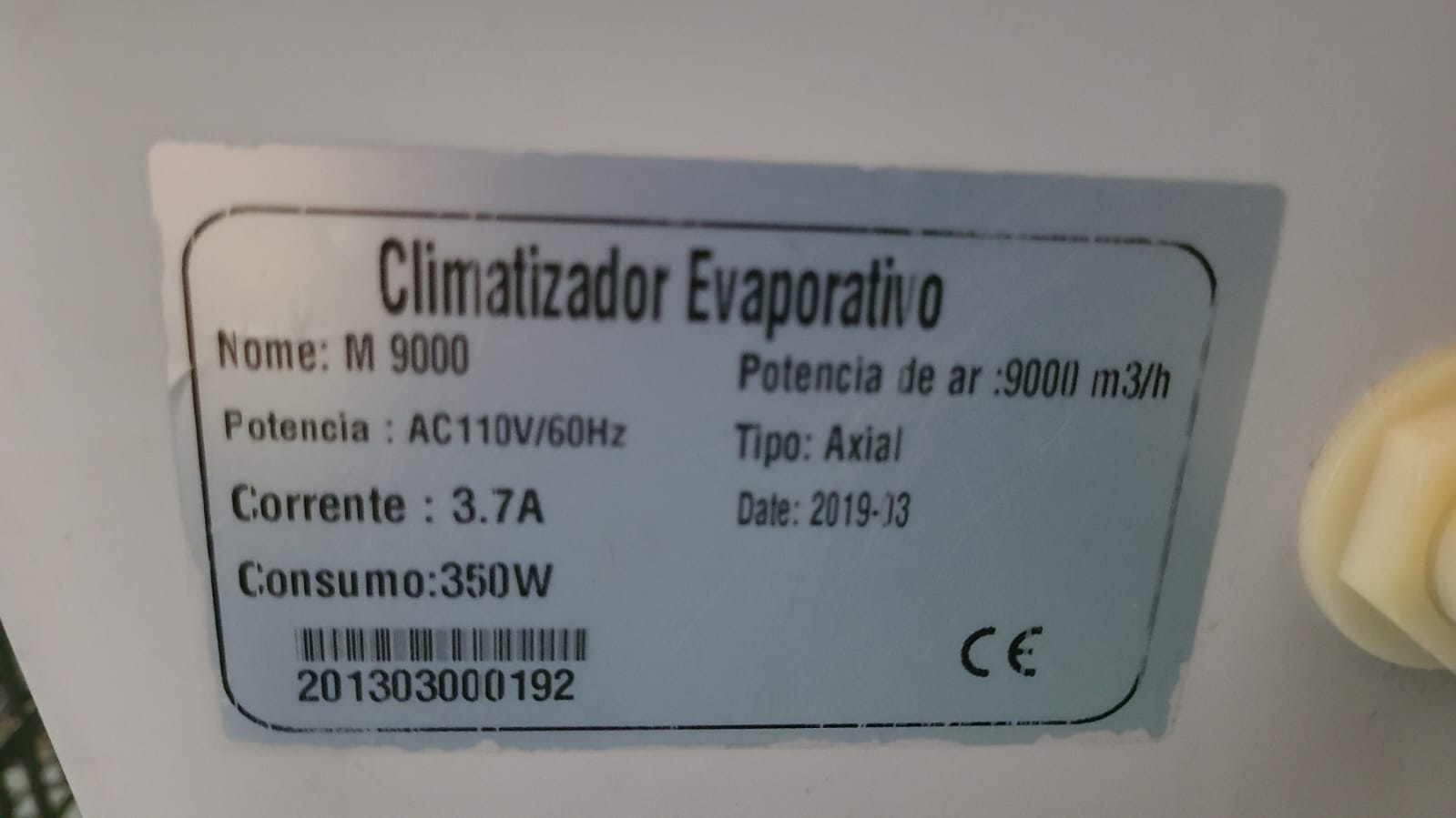 Climatizador Evaporativo
