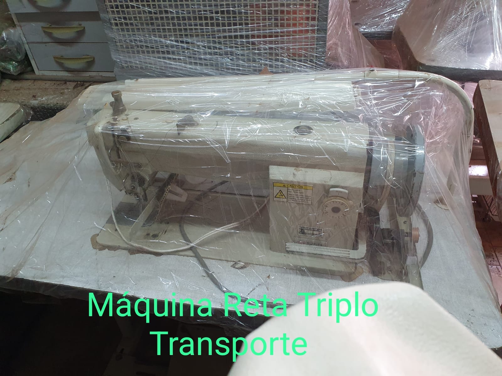 Máquina Reta Transporte Triplo