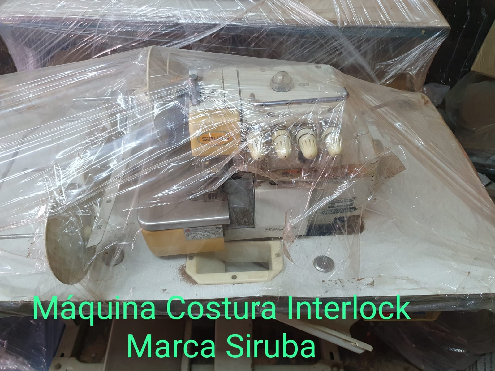 Máquina Costura Interlock Industrial