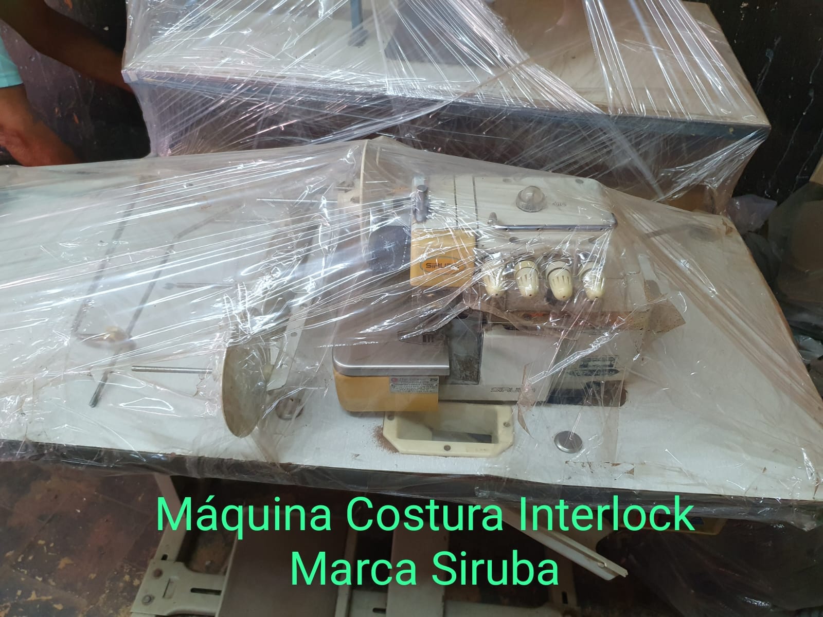 Máquina Costura Interlock Industrial