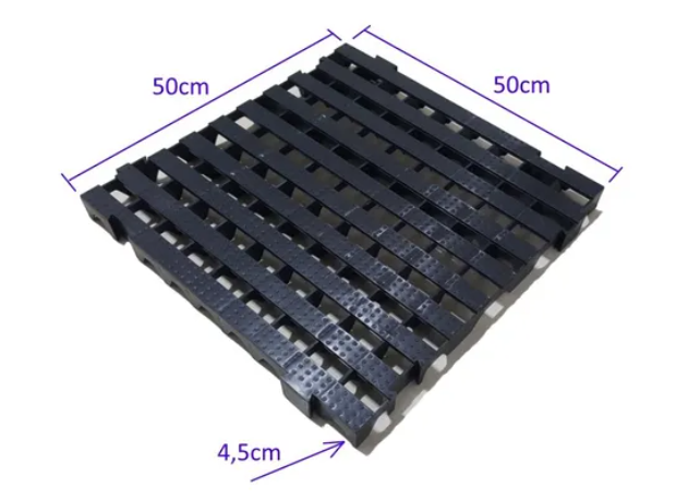 Estrado de Plástico Pesado 5x50x50