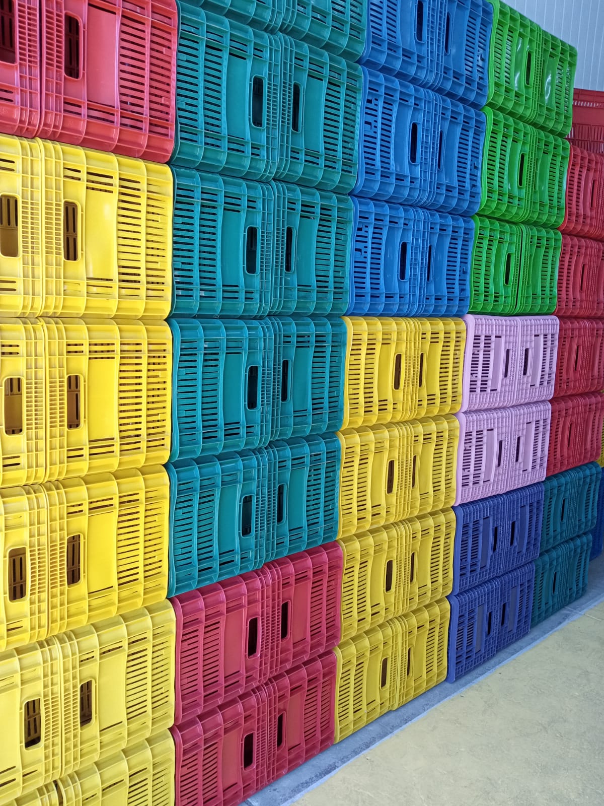 Caixa Organizadora Reforçada Plástico para Indústria