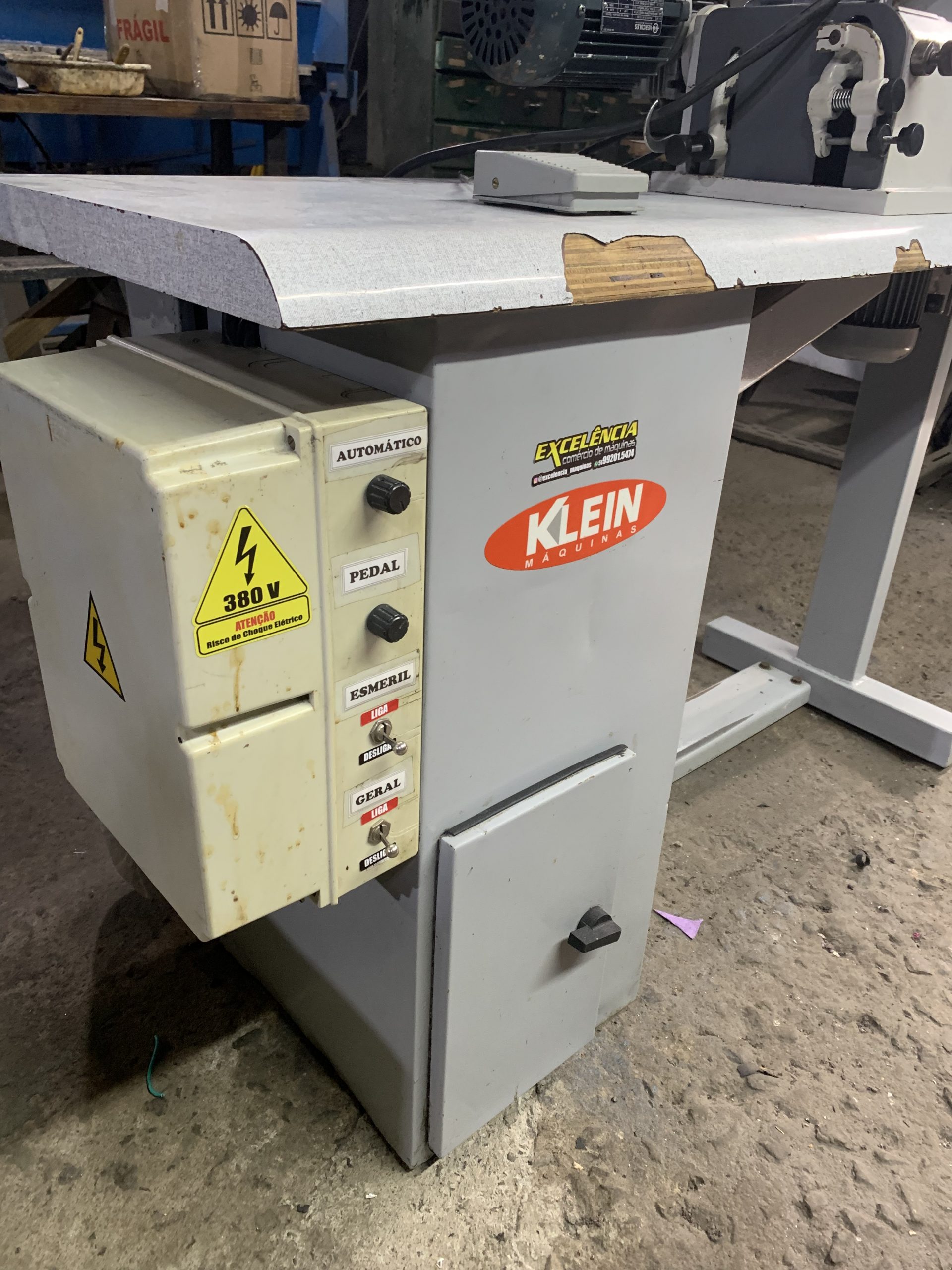 Máquina de chanfrar ch90 com inversor