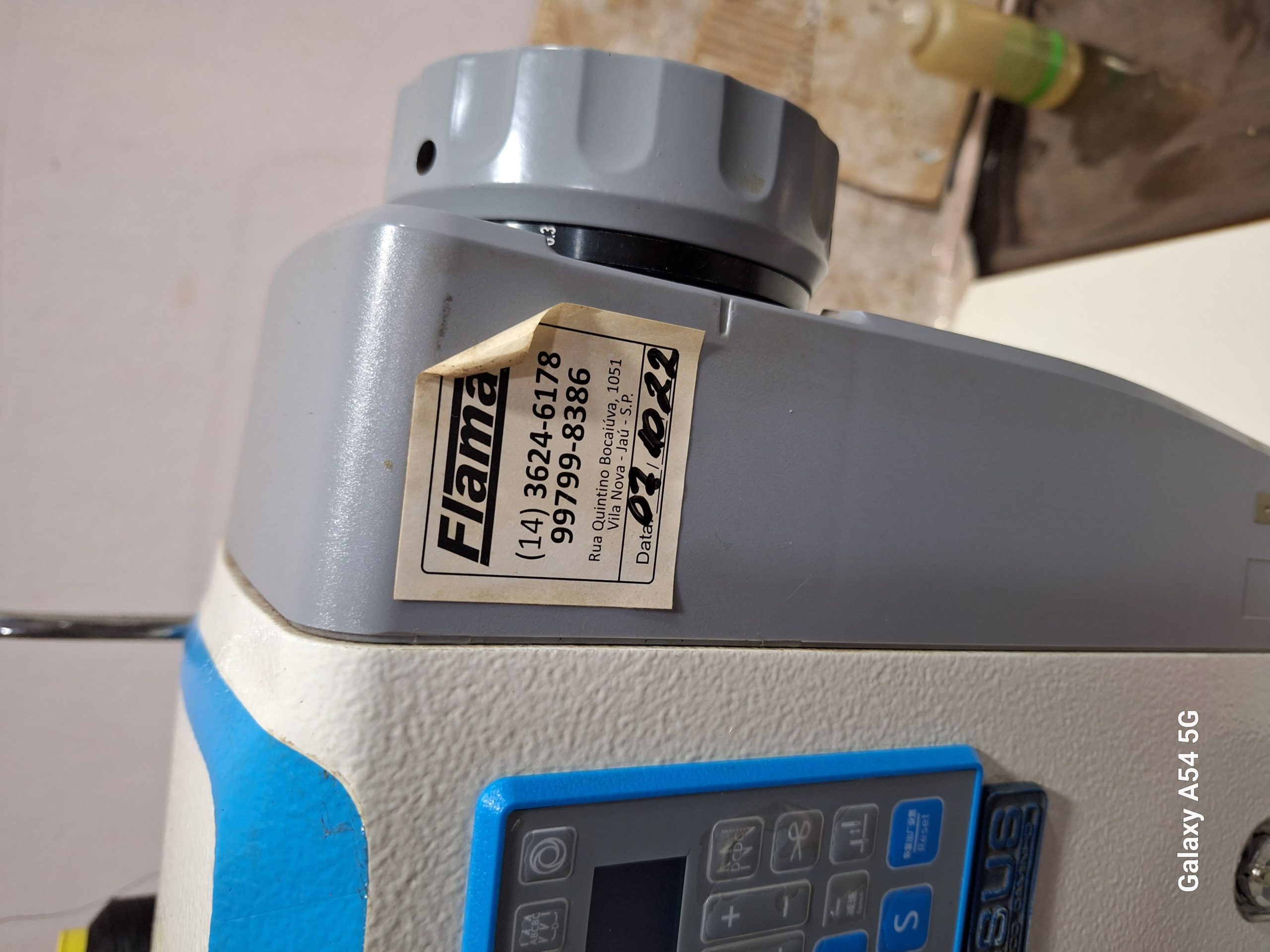 Máquina transporte triplo eletrônica completa