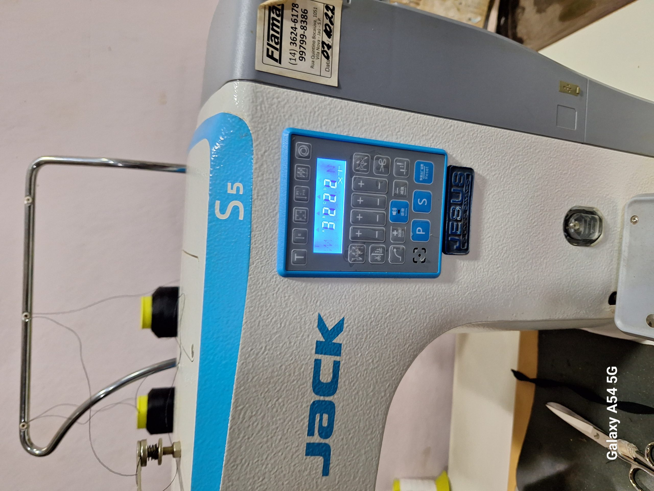 Máquina transporte triplo eletrônica completa