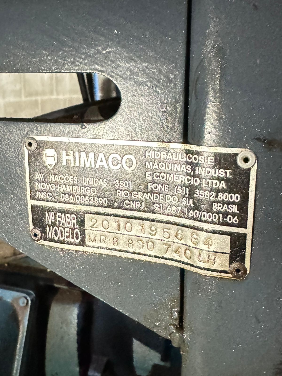 Máquina rotativa Himaco 8 estações