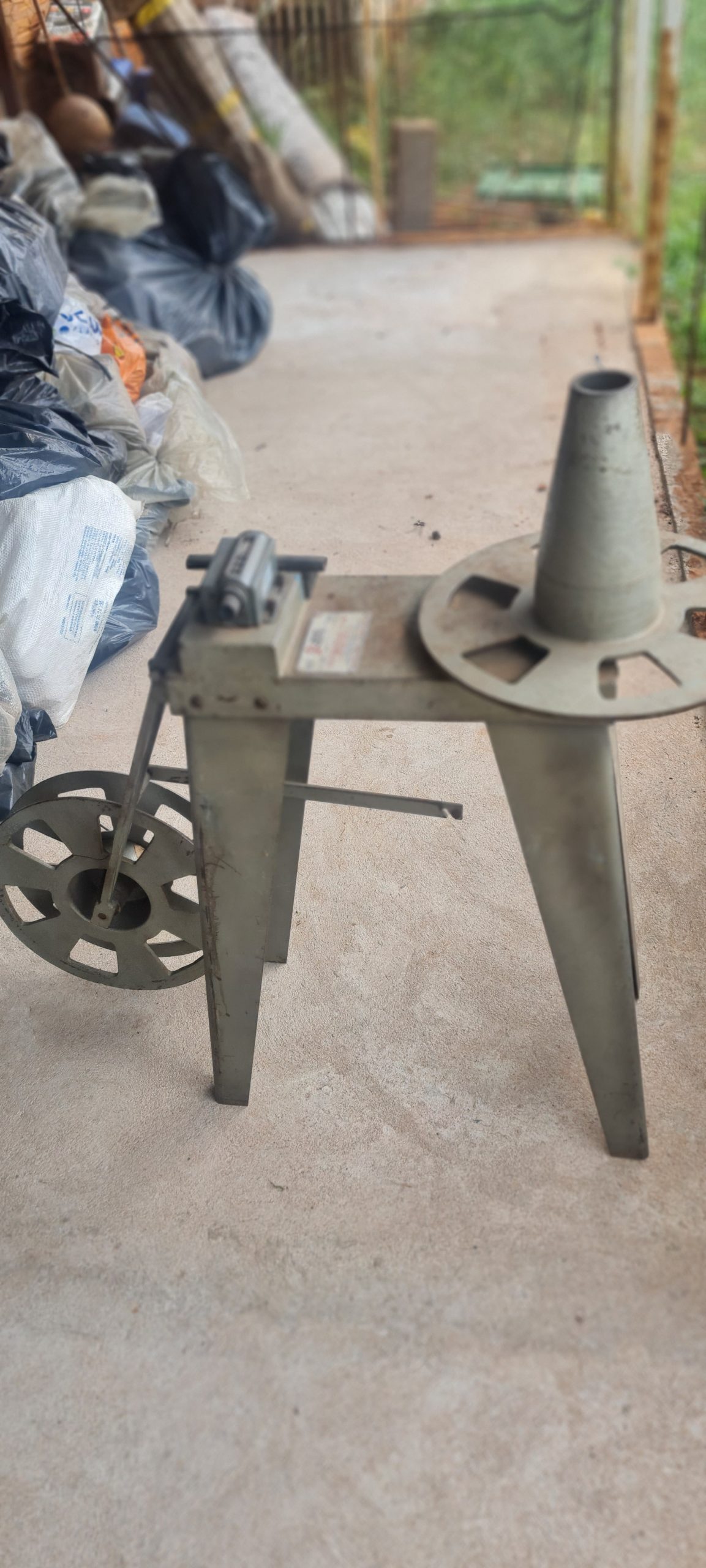 Maquina de Medir Fio Tiras