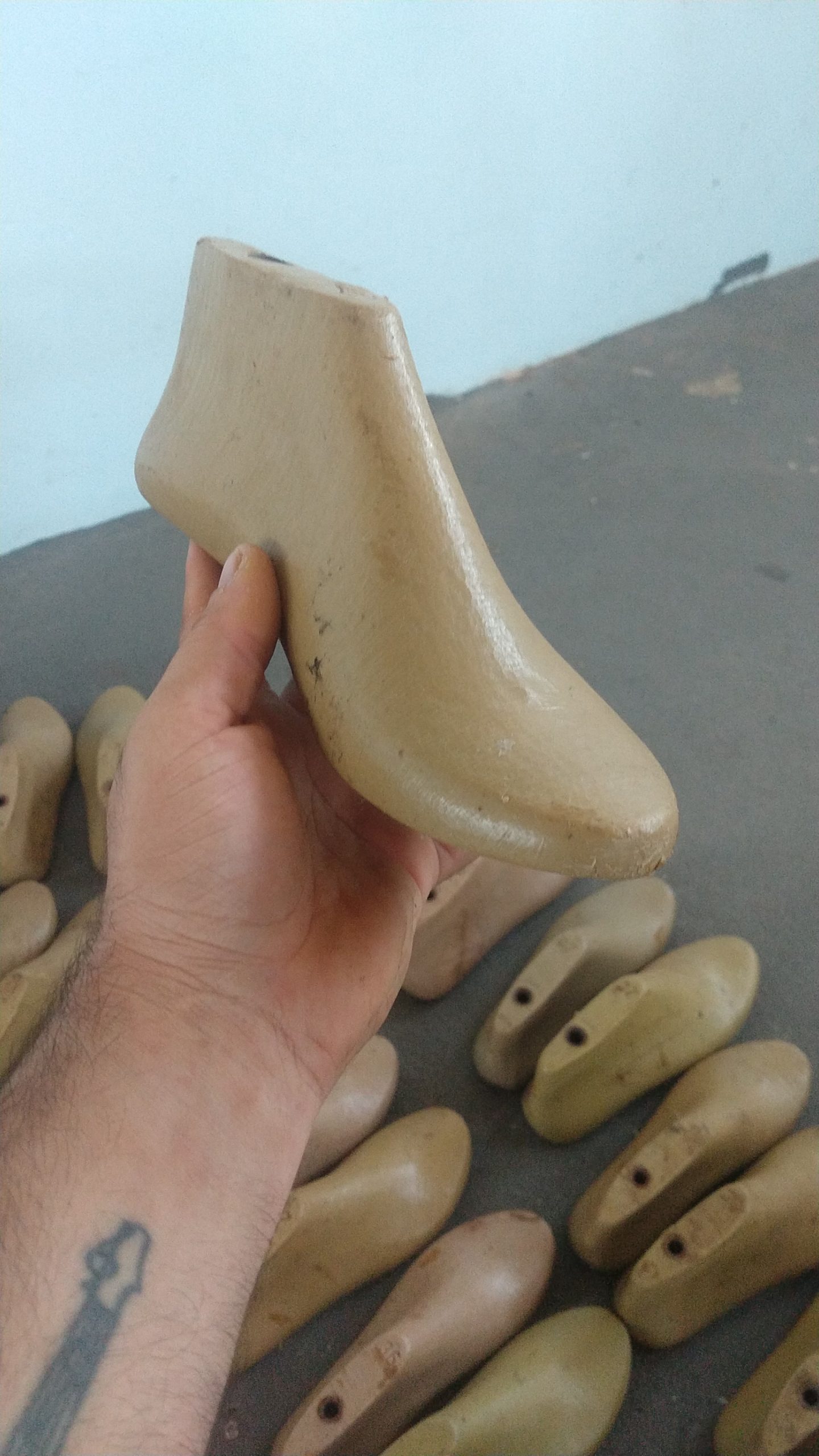 Formas sapatilha bico redondo