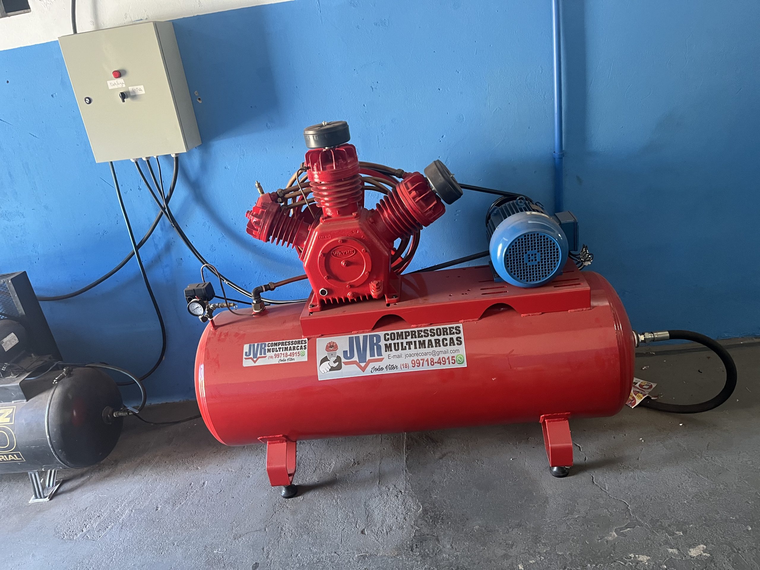 Compressor wayne 40 pés novo