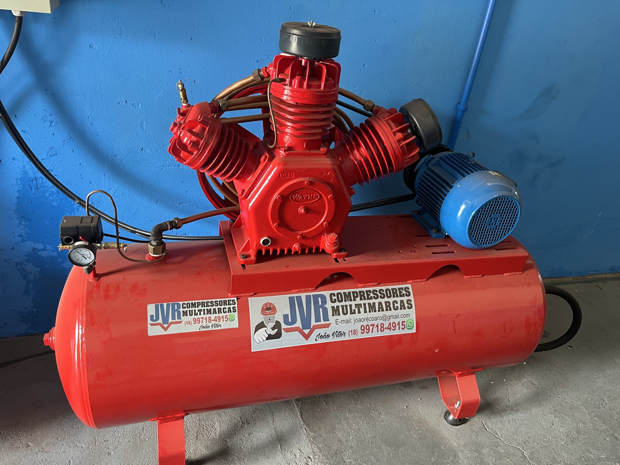 Compressor wayne 40 pés novo